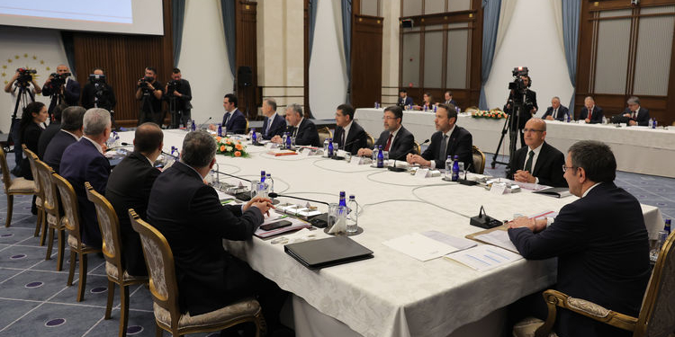 ekonomi koordinasyon kurulu (ekk), cumhurbaşkanı yardımcısı cevdet yılmaz başkanlığında toplandı